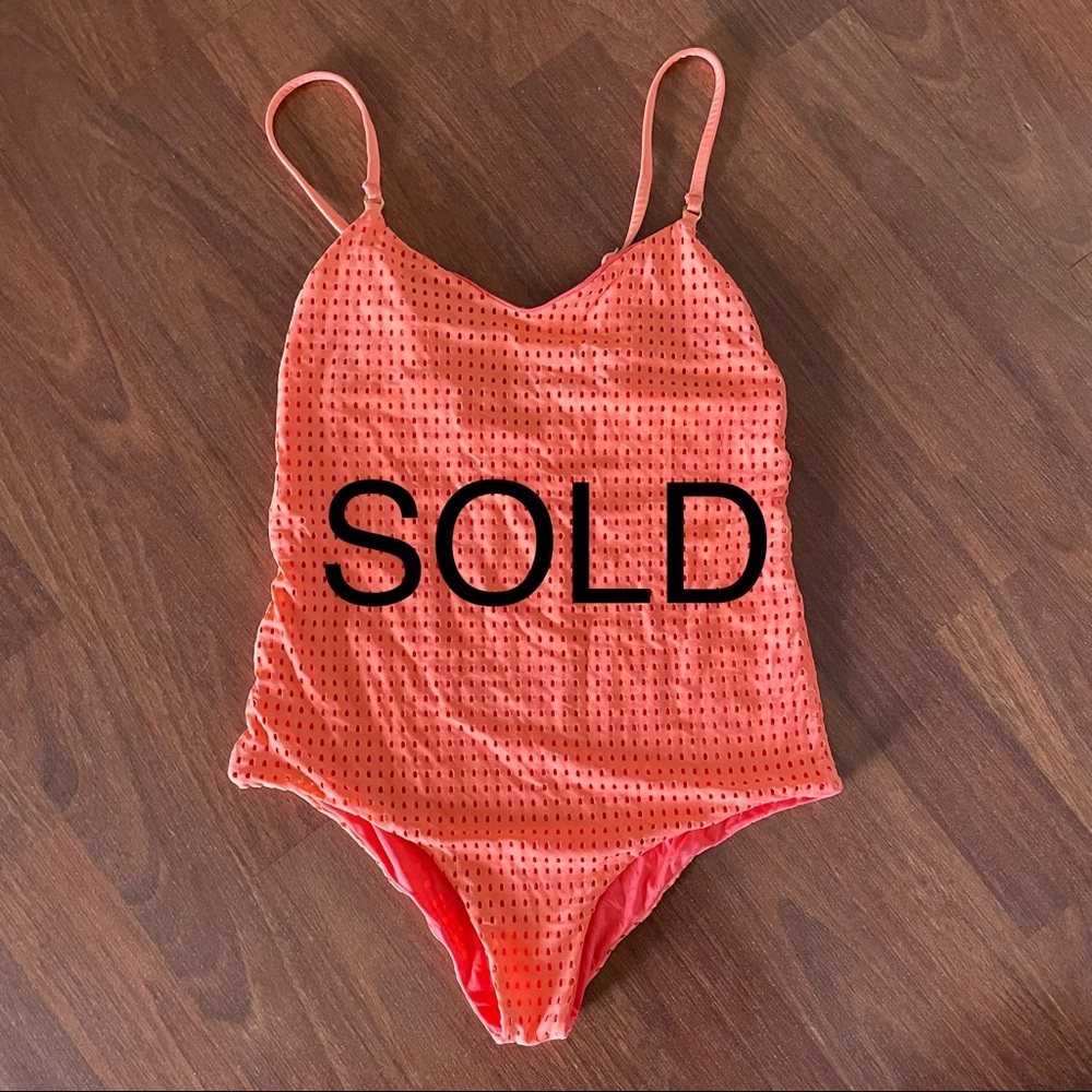 Acacia Hina mesh Full piece in Orange Julius